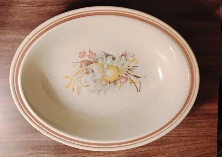 Royal Doulton Lambethware Harvest Time Serving Bowl