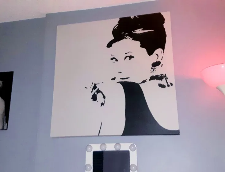Audrey Hepburn Canvas Wall Art