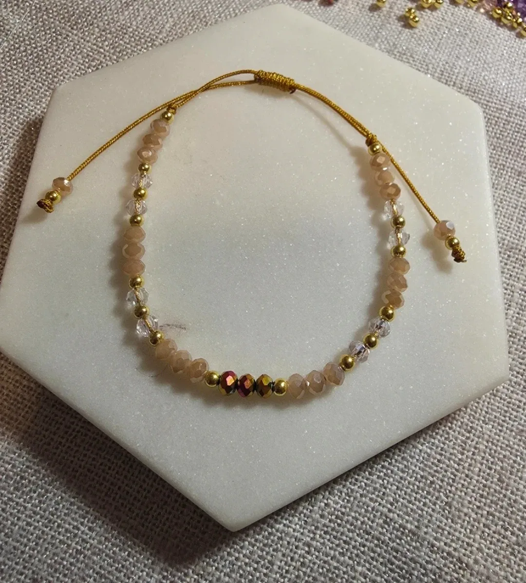 Beaded Bracelet - Adjustable