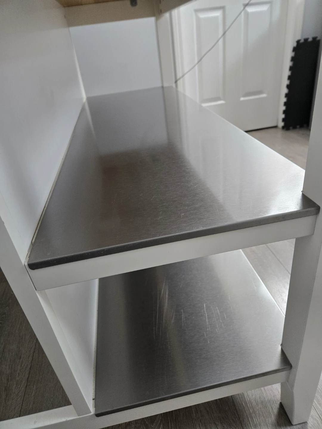 Discontinued ikea stenstorp kitchen island 2 stools - photo 4