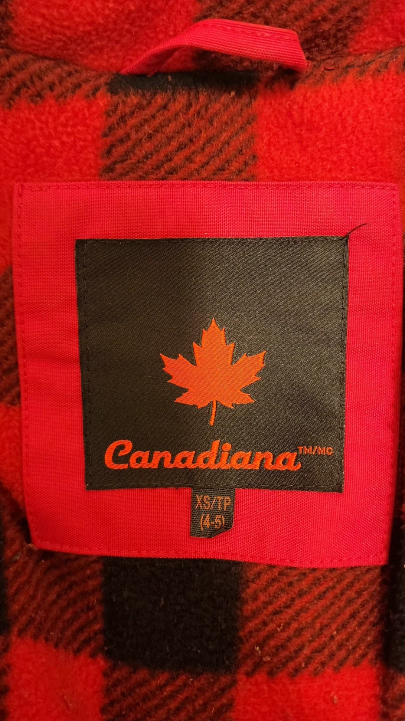 Canadiana Winter Jacket - Size XS (4-5) - photo 3