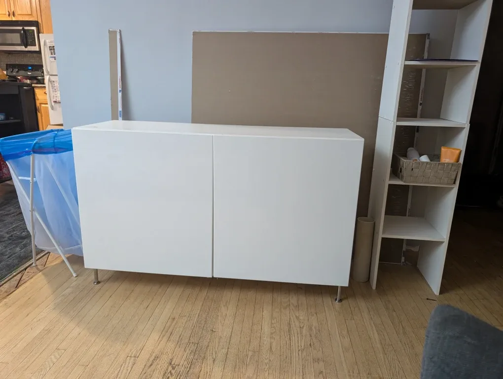 IKEA BESTA White Storage Combination