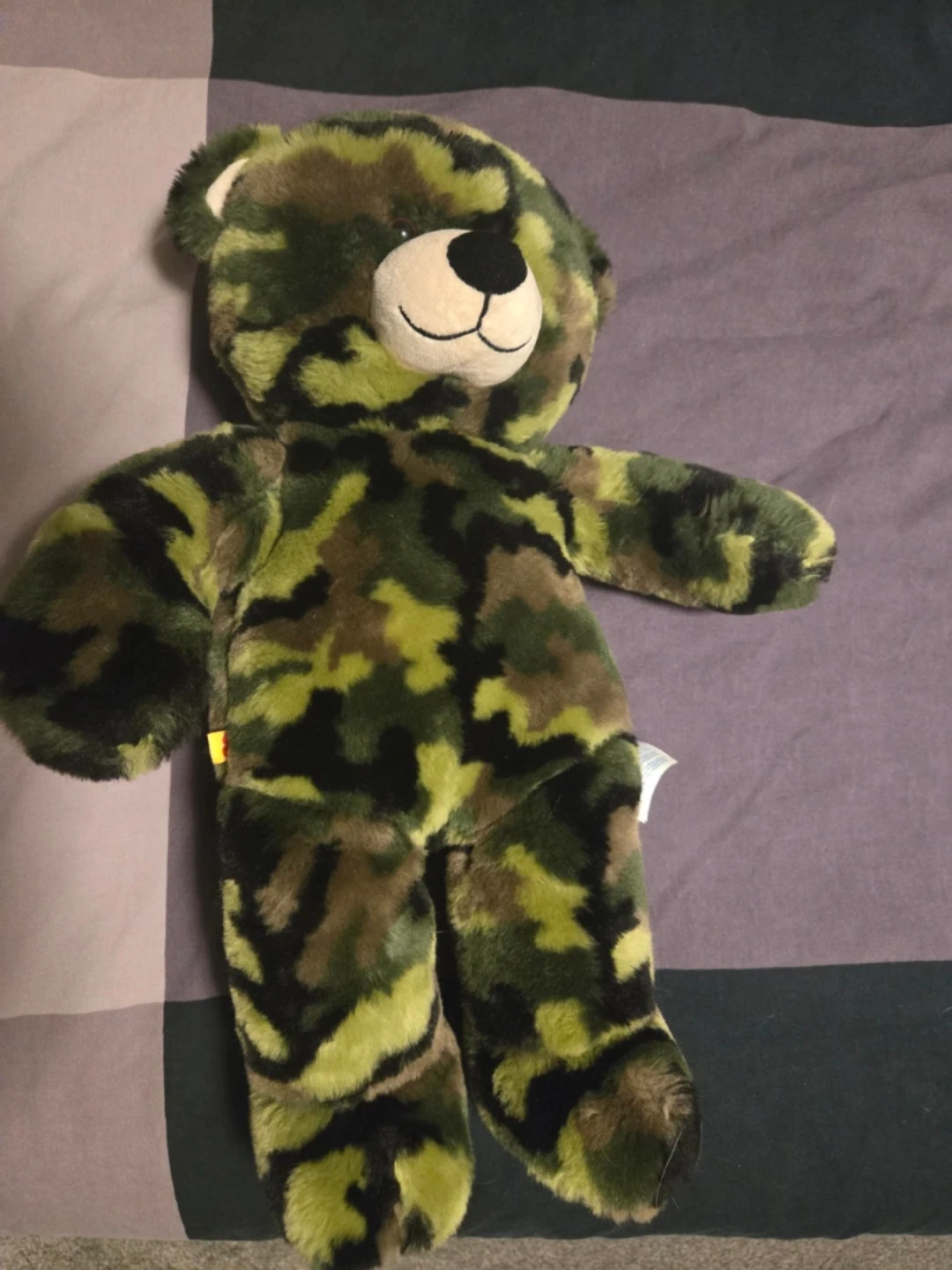 Build-A-Bear Camo Teddy Bear