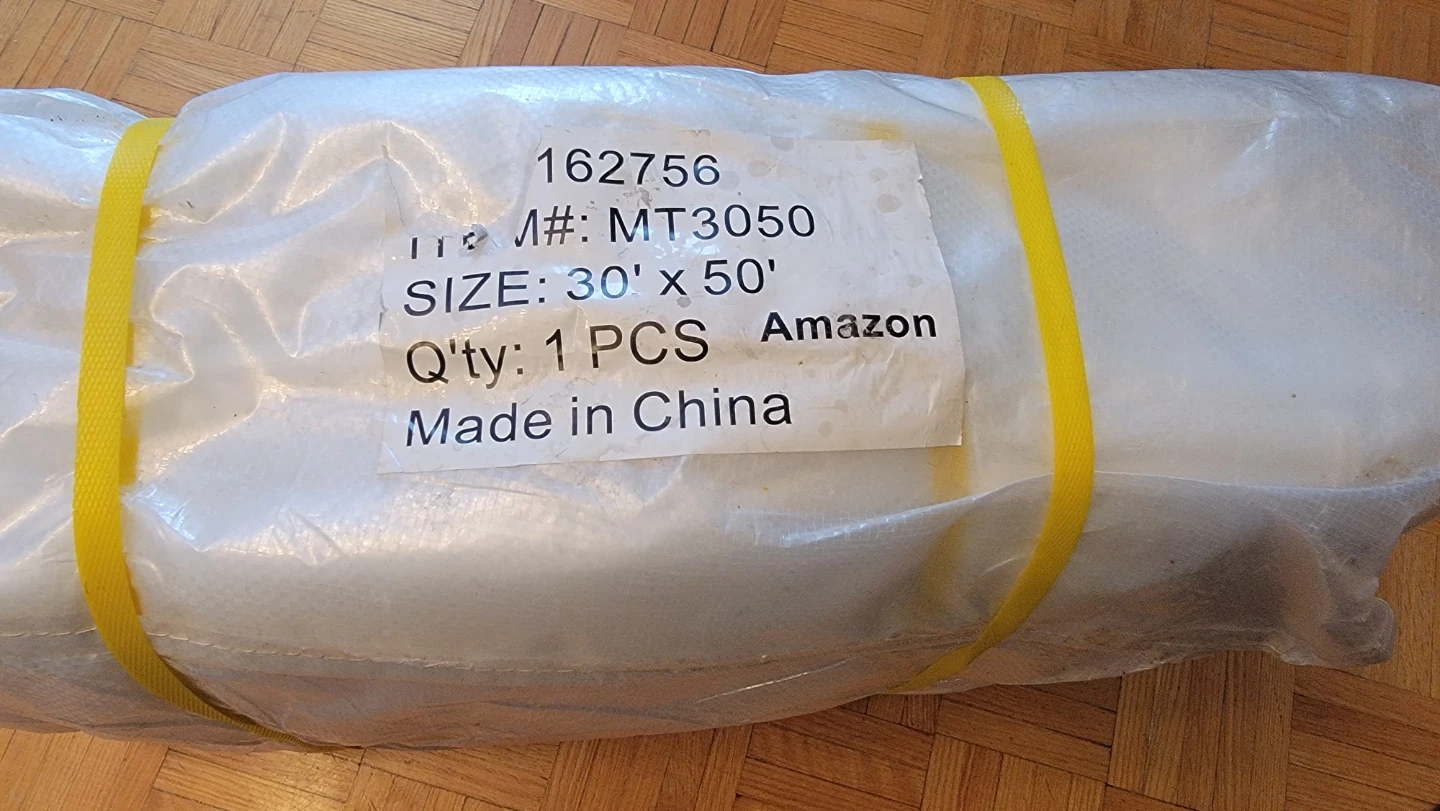 MYCS Clear Tarp – Heavy Duty – Premium Quality – 30 ft x 50 ft - photo 4
