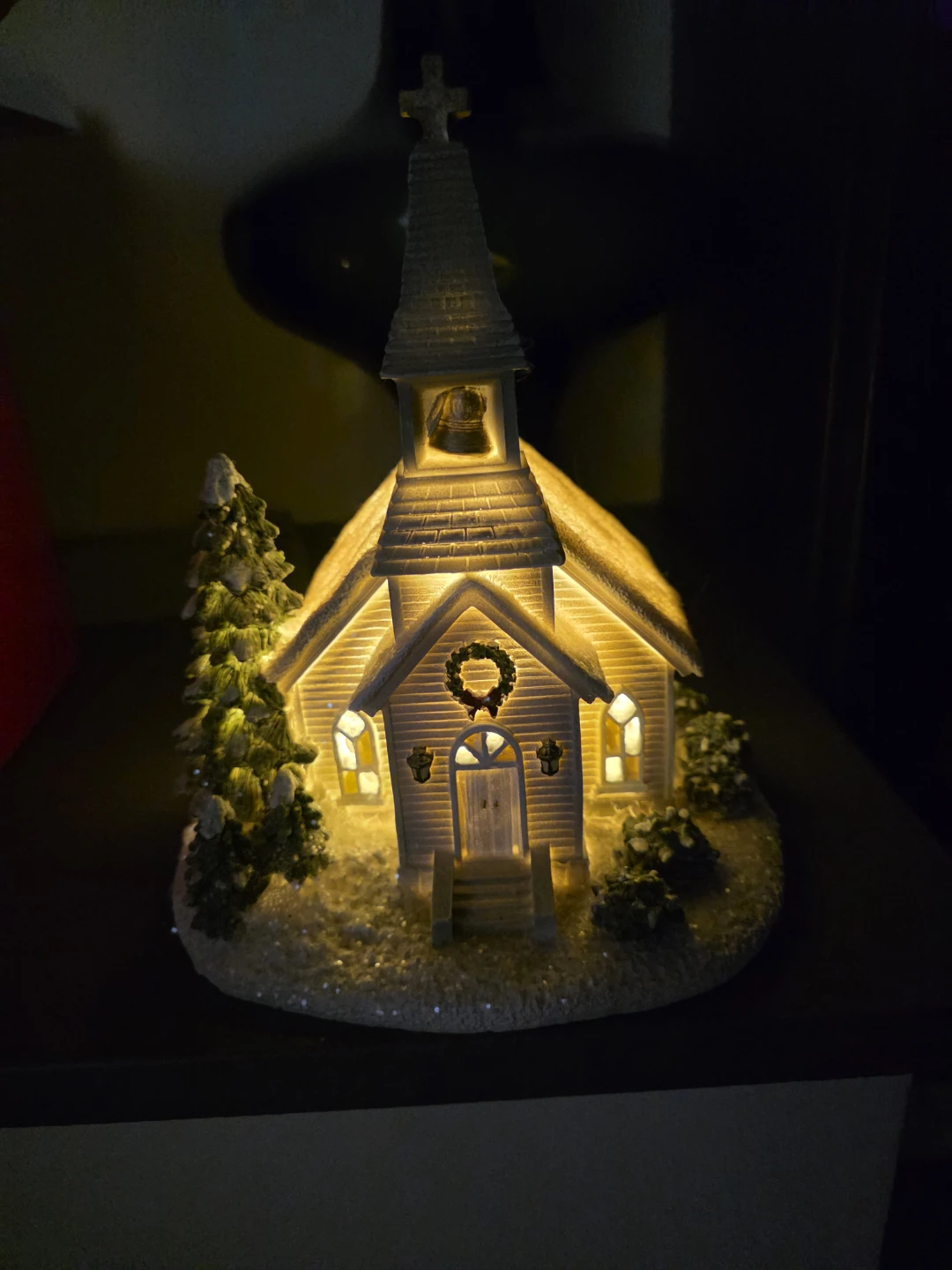 Aynsley Church LED Figurine - Christmas Decor - photo 3