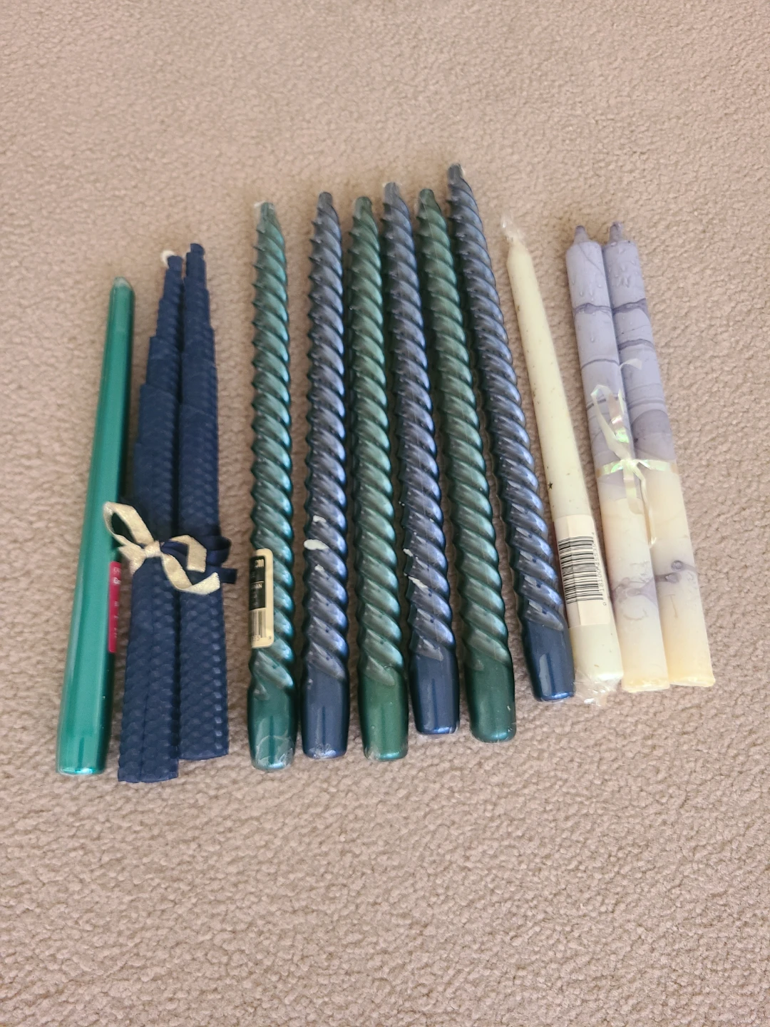 Assorted Decorative Candles