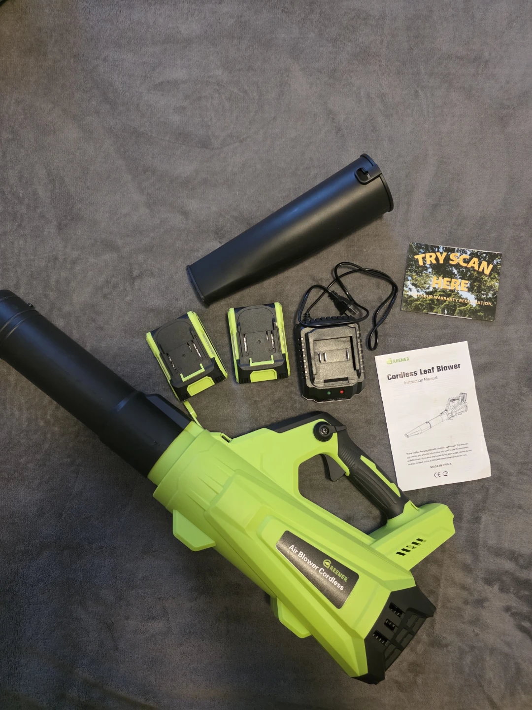 Greener 21V Leaf Blower Cordless - photo 3