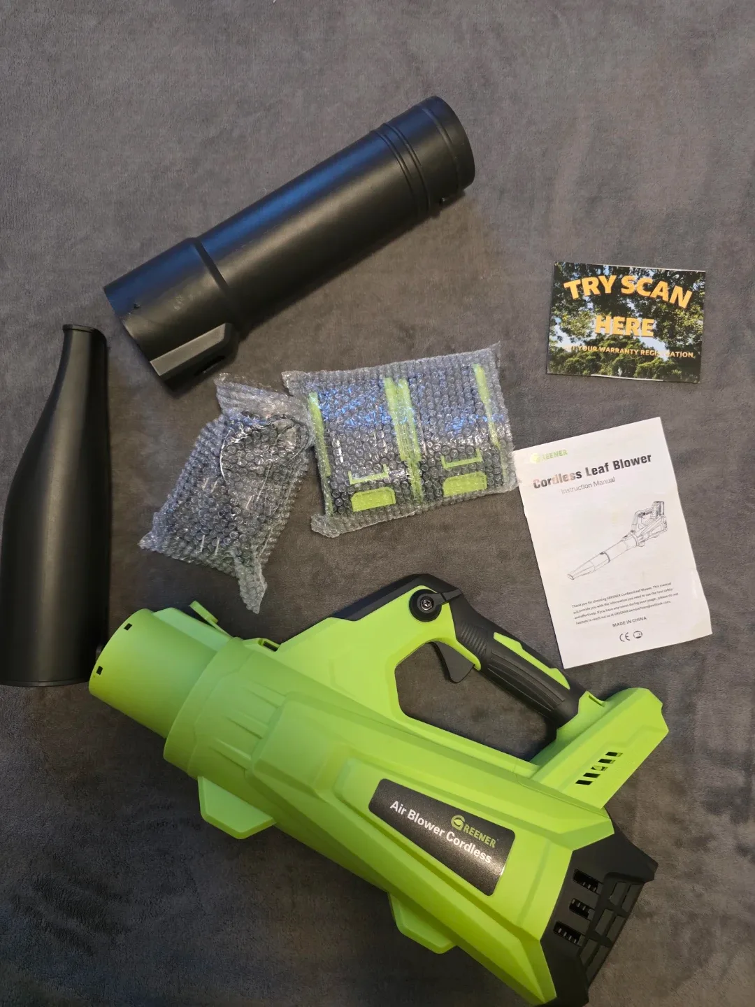 Greener 21V Leaf Blower Cordless image indicator(4)