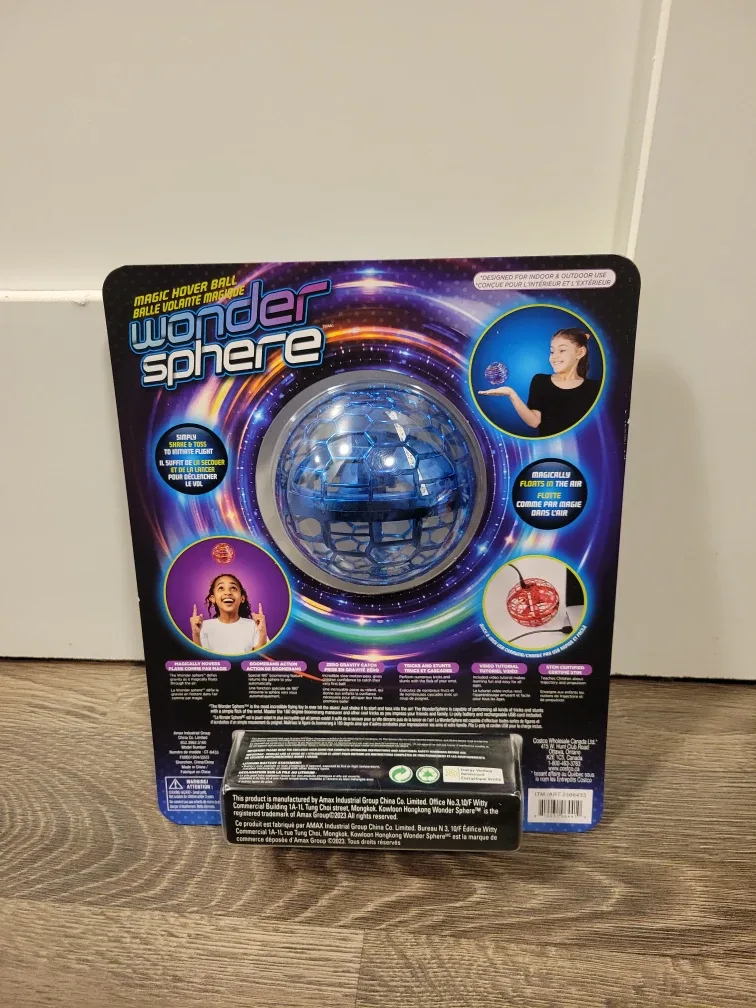 Wonder Sphere Magic Hover Ball - New in Box! image indicator(2)