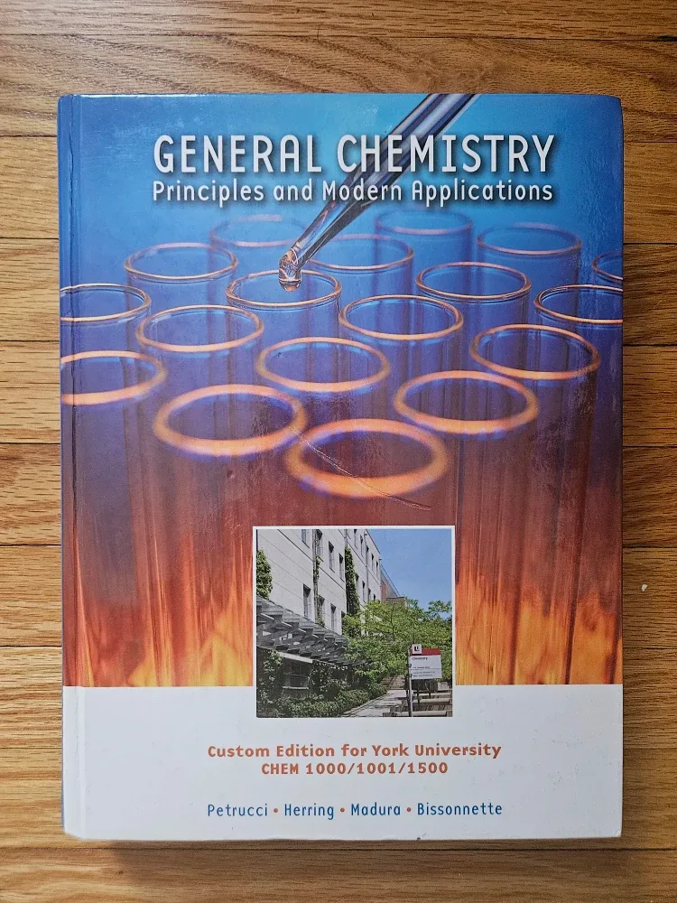 General Chemistry Textbook - York University