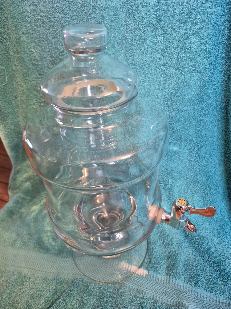 Glass Beverage Dispenser