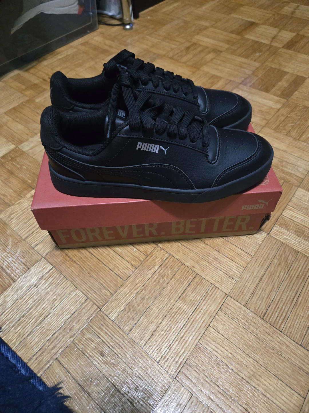 Puma Shuffle Jr Black Shoes - Size 6.5C - photo 2