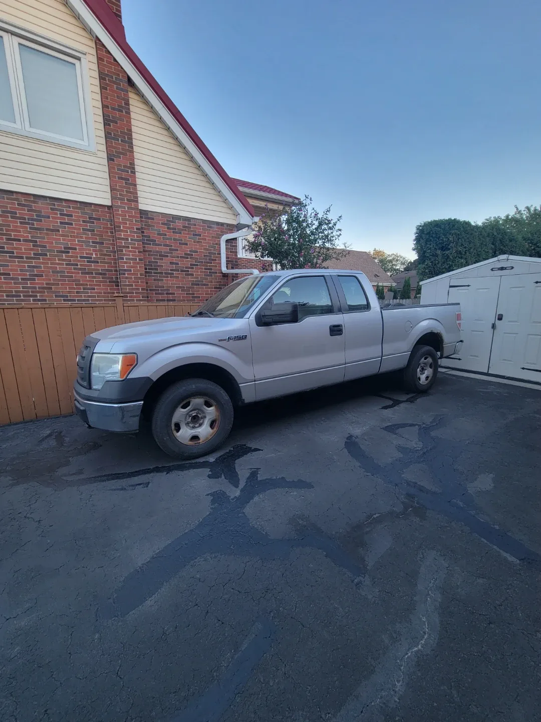 2009 F150 Ford SuperCab XL Silver Truck