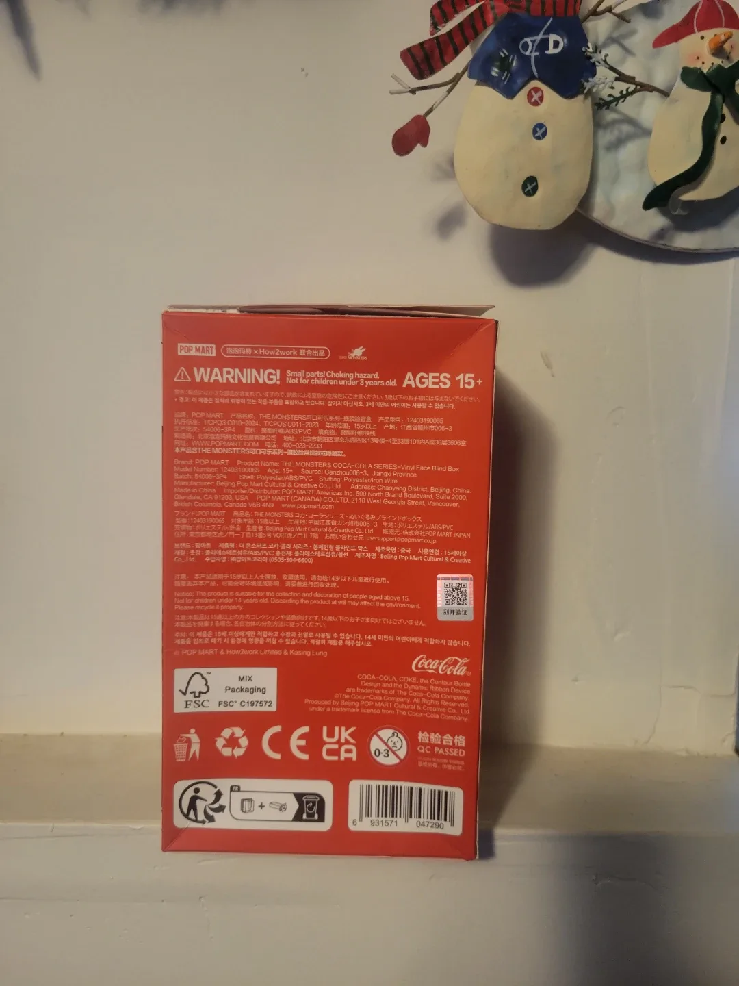 Pop Mart The Monsters Coca-Cola Vinyl Figure image indicator(2)