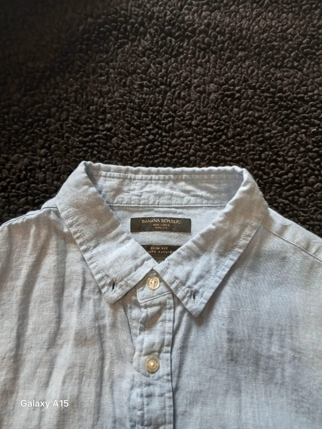 Banana Republic Slim Fit Linen Shirt L - photo 2