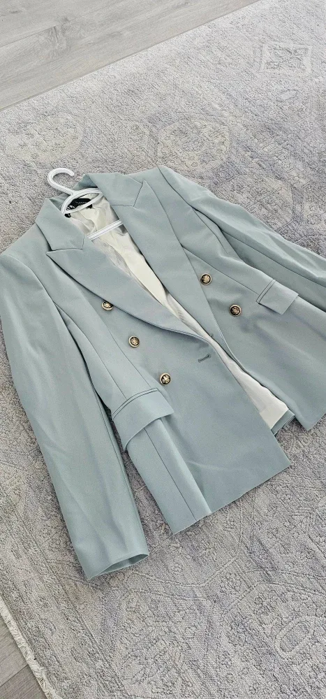 New Mint Green Zara Blazer