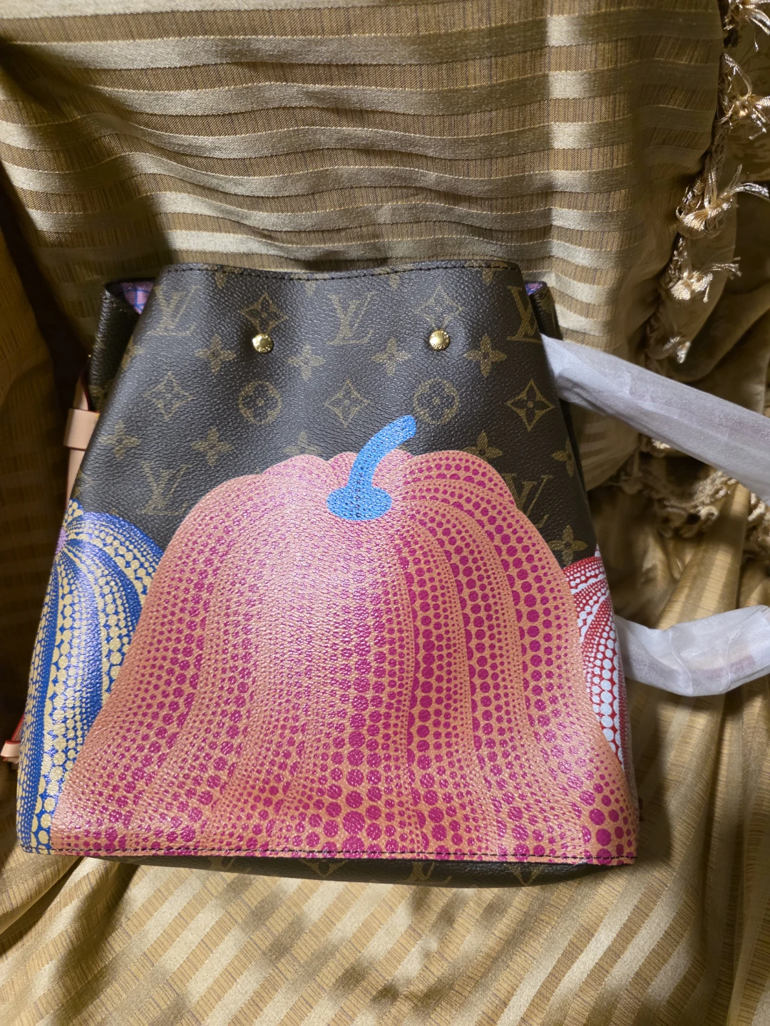 Fashion Pumpkin Bucket Bag