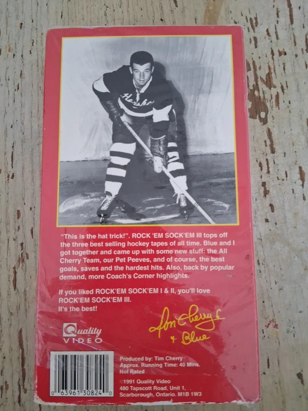 Don Cherry's Rock'em Sock'em Hockey III VHS image indicator(3)