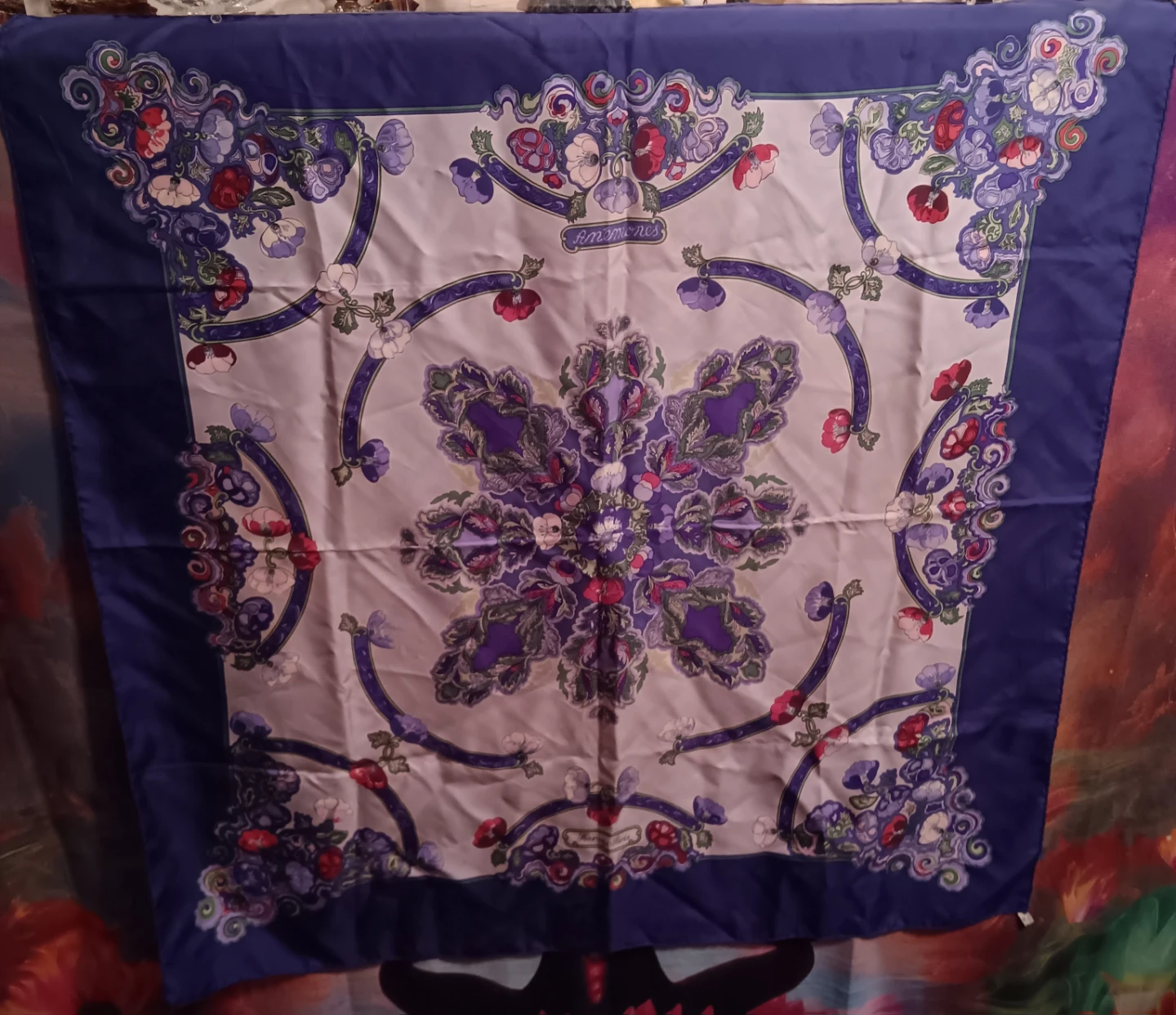 Hermes Silk Scarf