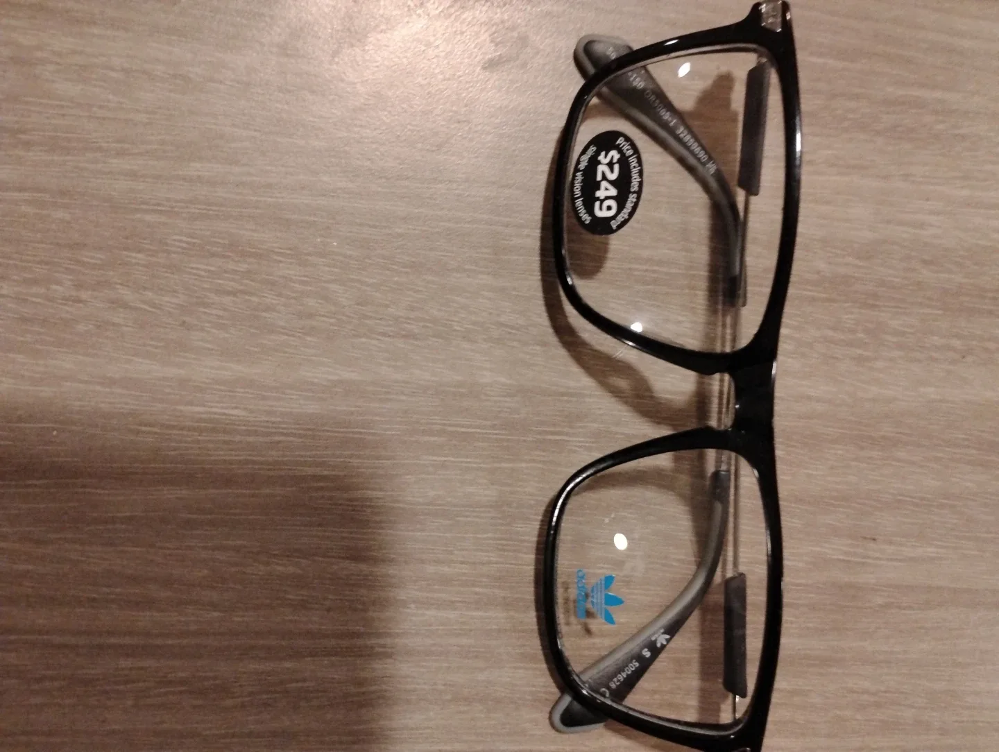 Adidas Black Eyeglasses