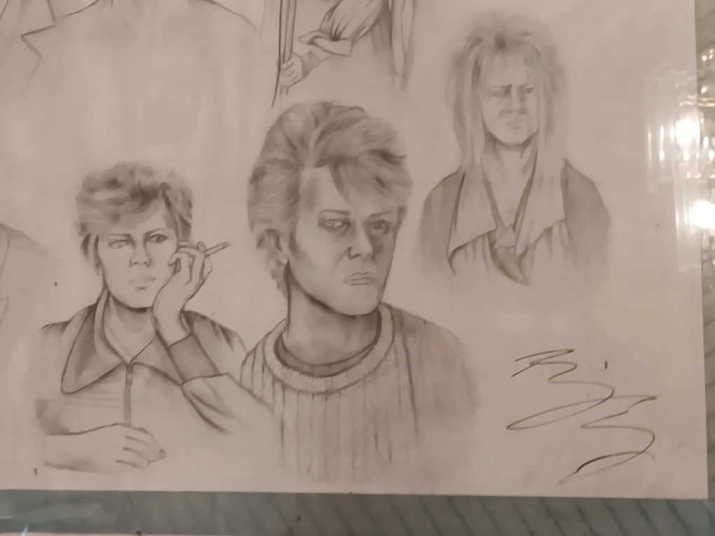 DAVID BOWIE DRAWING - photo 2