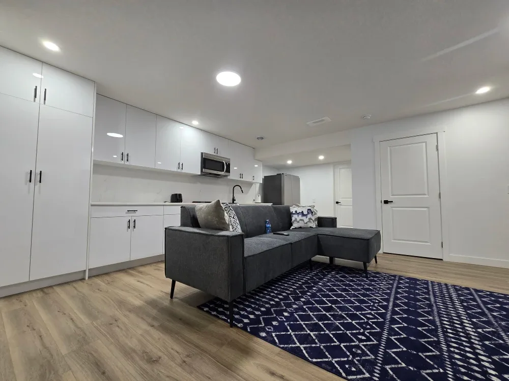 2 Bedrooms Fully Furnished Basement for rent in Chestermere. image indicator(4)