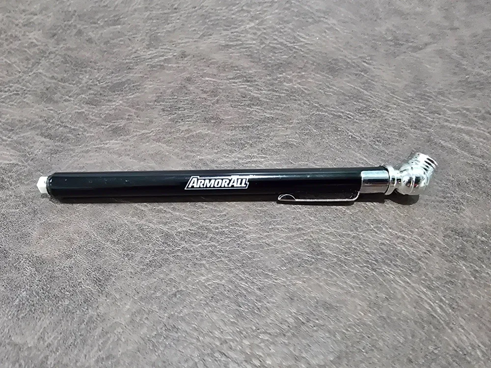 #Cleanout Armor All Tire Pressure Gauge - Black