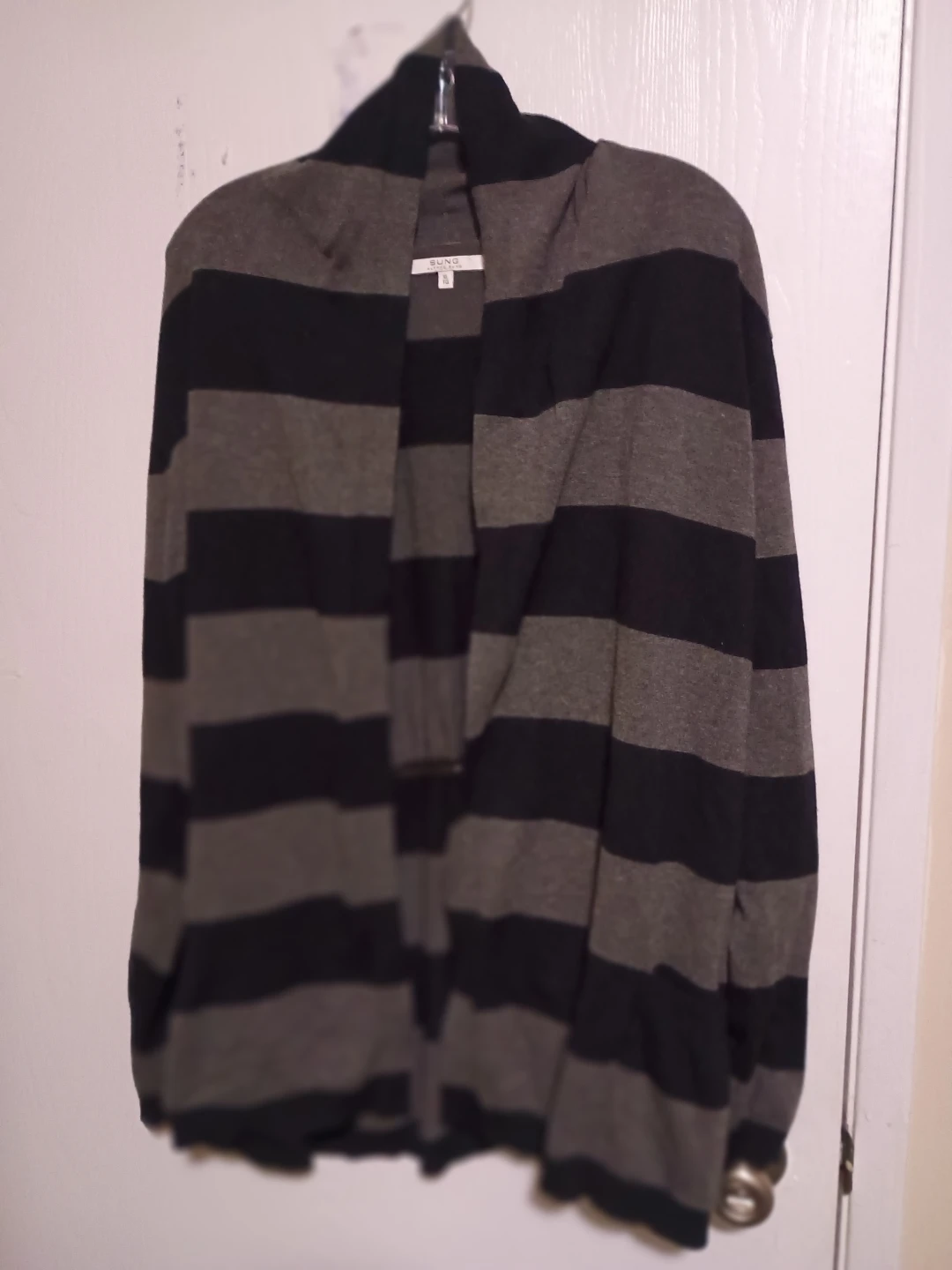 Alfred Sung Striped Cardigan - Size XL - photo 3
