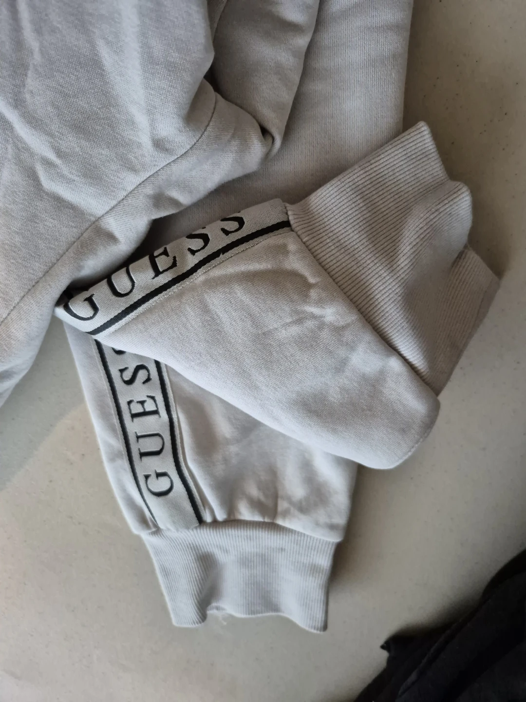 Guess Kyron Fleece Jogger - Arctic Grey, Size M - photo 5