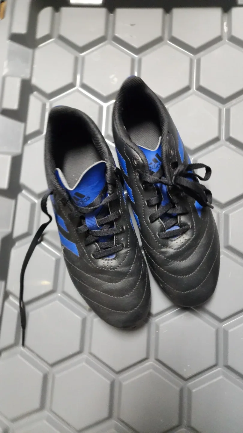 Adidas Soccer Cleats - Black & Blue
