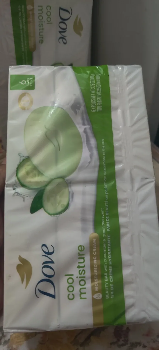 New Dove Cool Moisture Beauty Bar (6 bar x 2 image indicator(2)