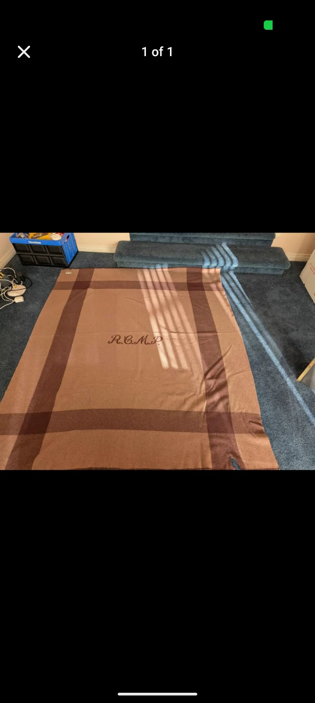 RCMP Hudson's Bay Blanket