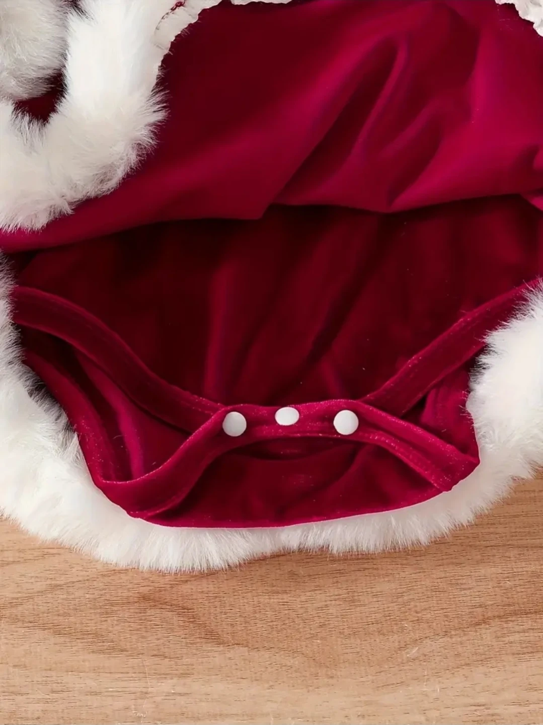 Santa Baby Red Velvet Dress & Hat - photo 4