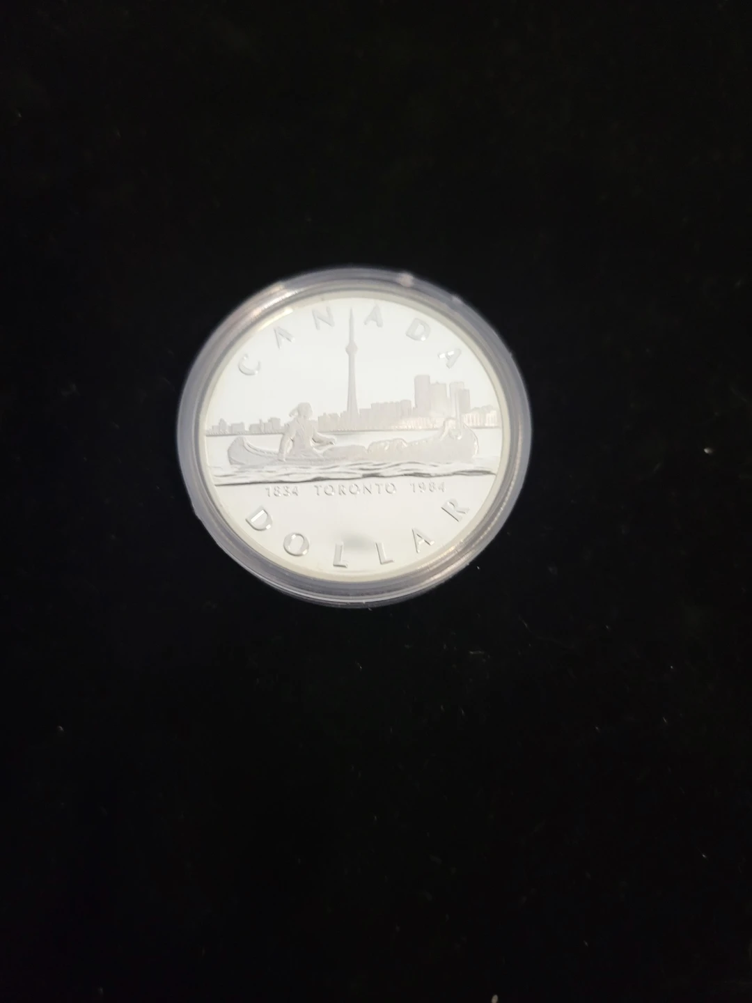 1984 Canada Toronto Silver Dollar Coin