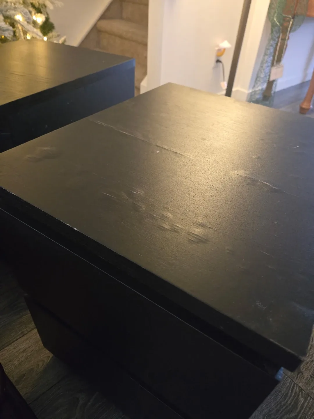 Black wooden beside tables x 2 image indicator(4)