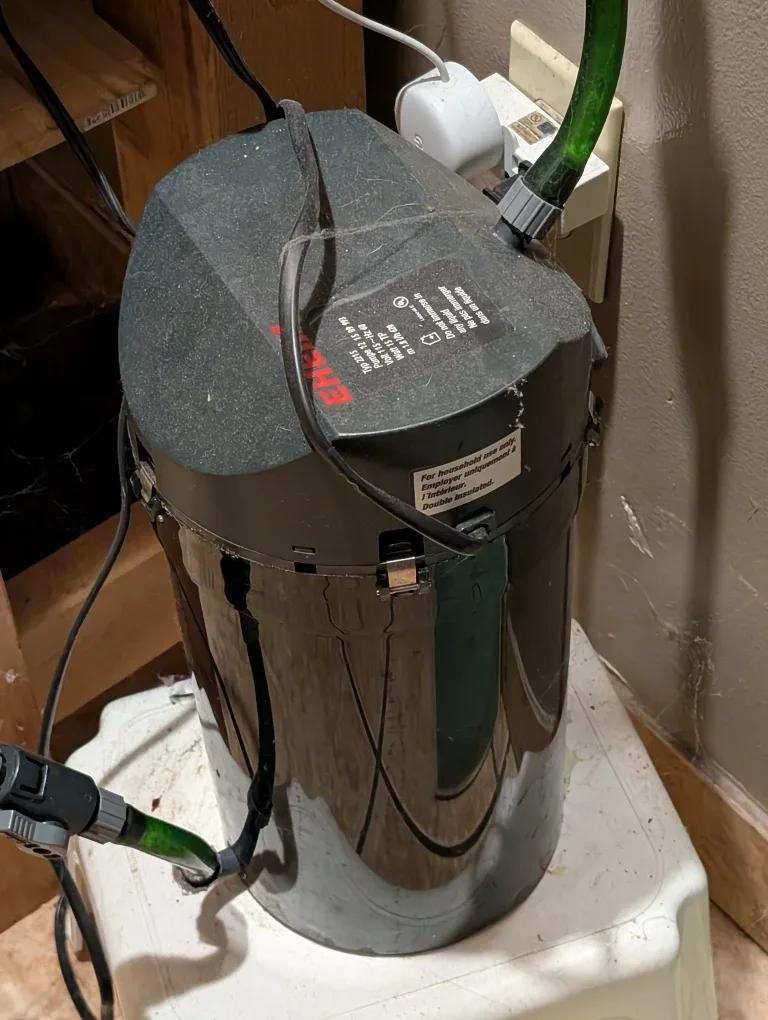 Tank, filter, table, Hose, extra.