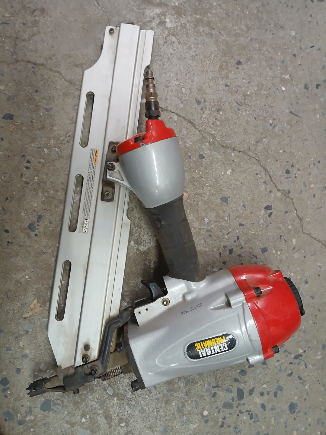 Central Pneumatic Framing Nailer