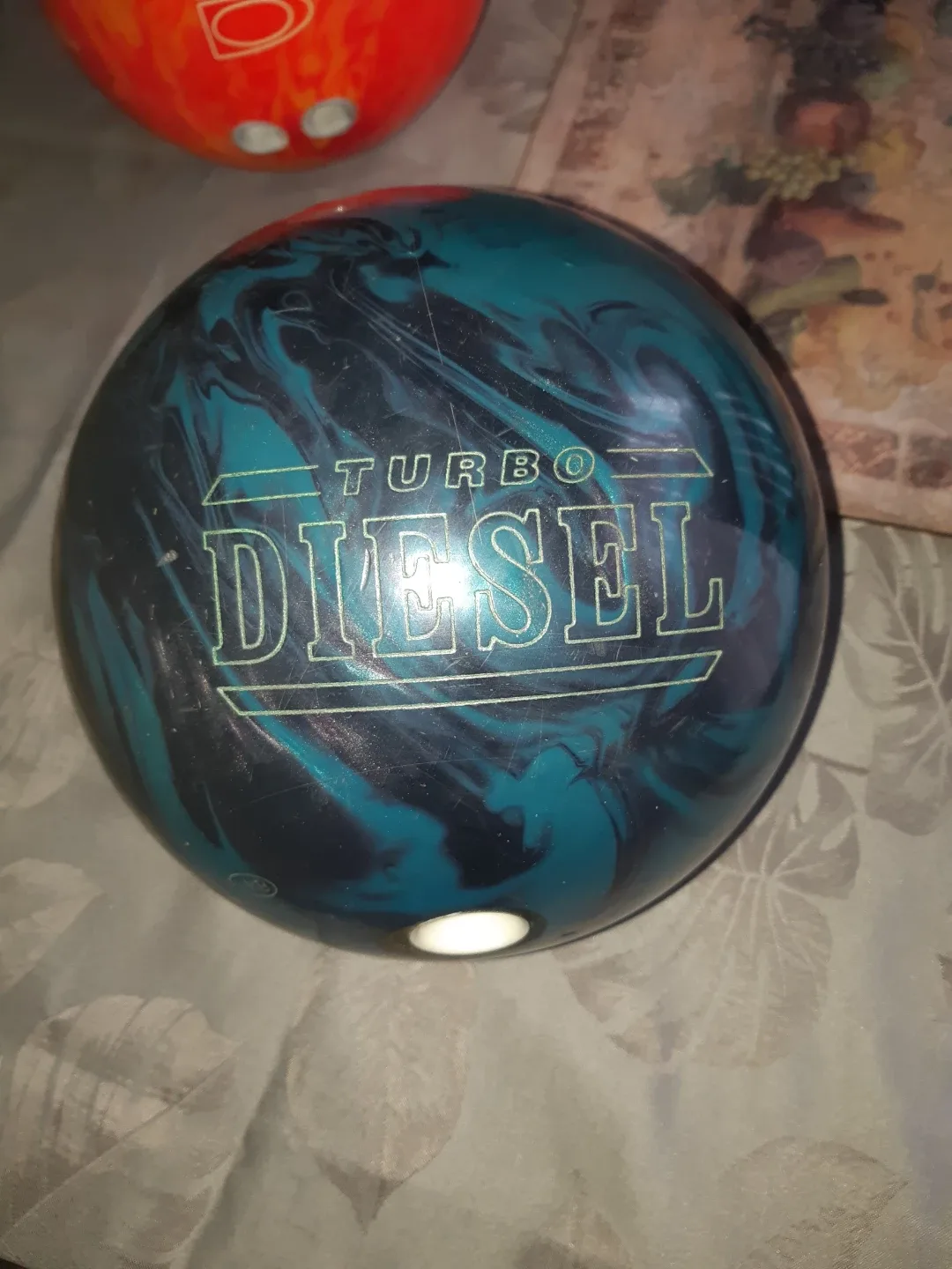 #cleanout Turbo Diesel Bowling Ball