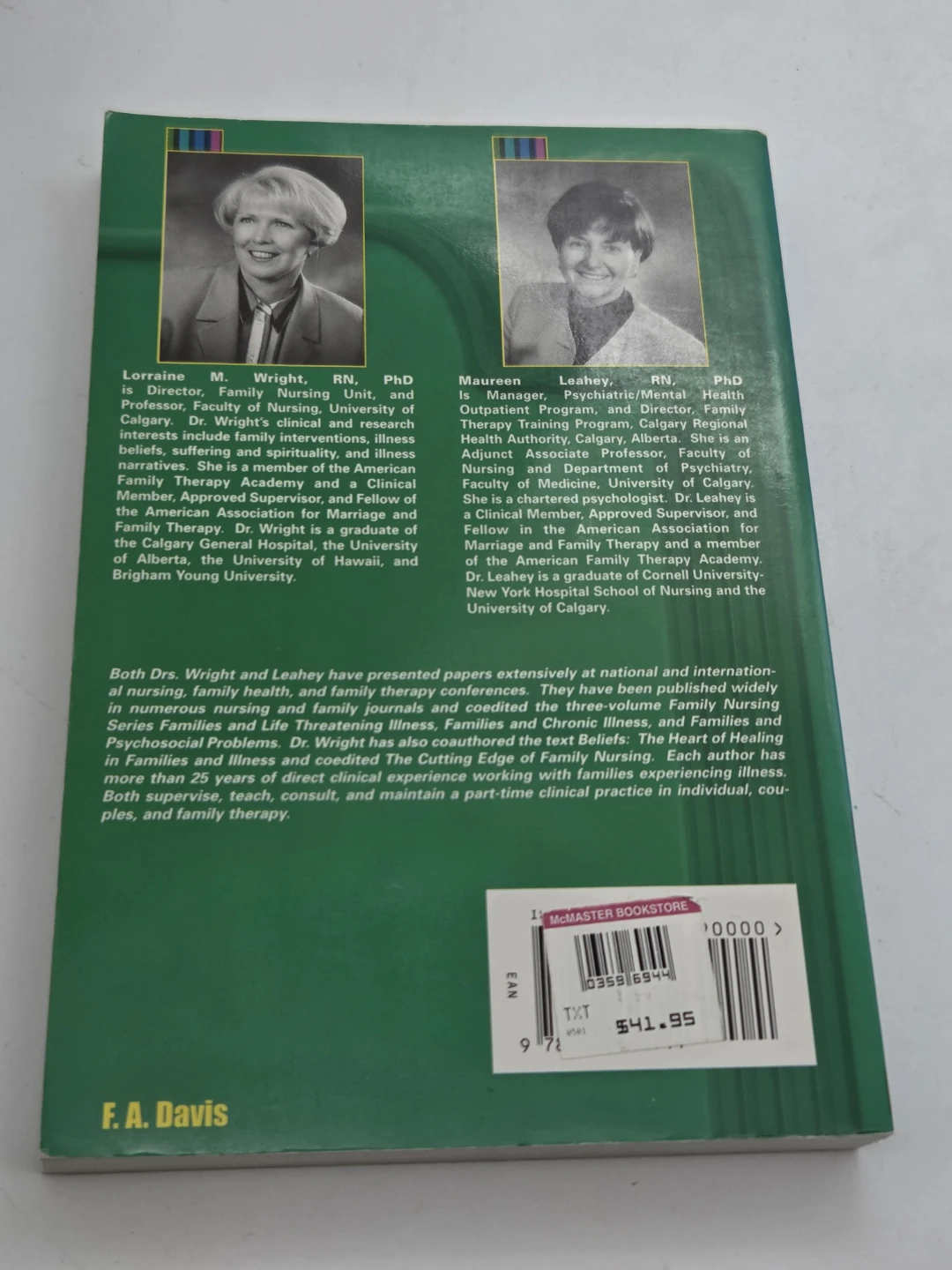 Nurses and Families Book by Lorraine M. Wright - photo 3