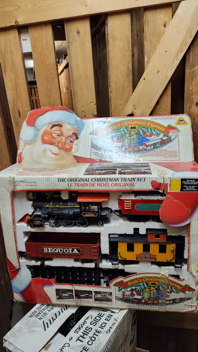 The Original Christmas Train Set