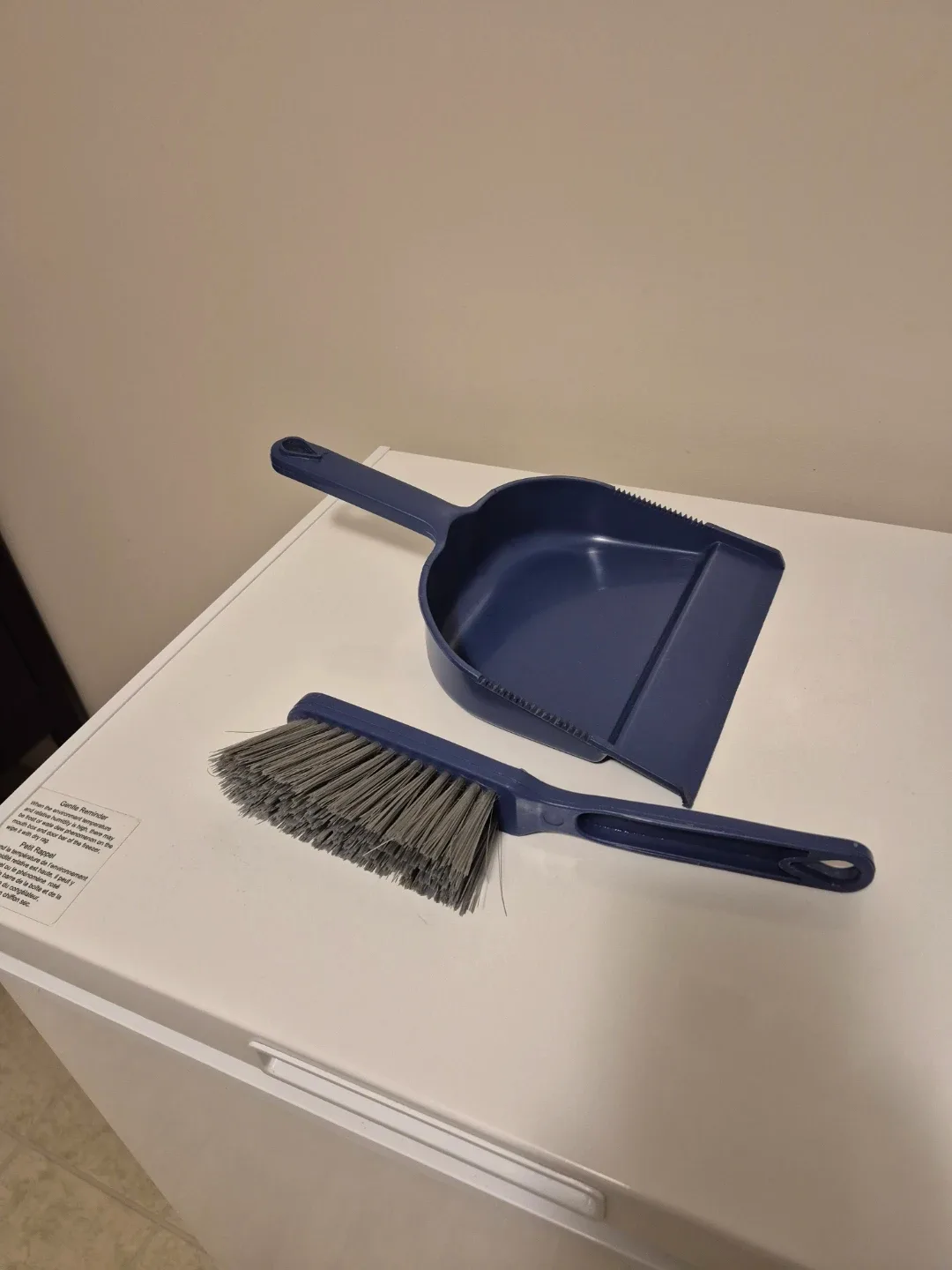 Blue Dustpan & Brush Set #Cleanout image indicator(2)