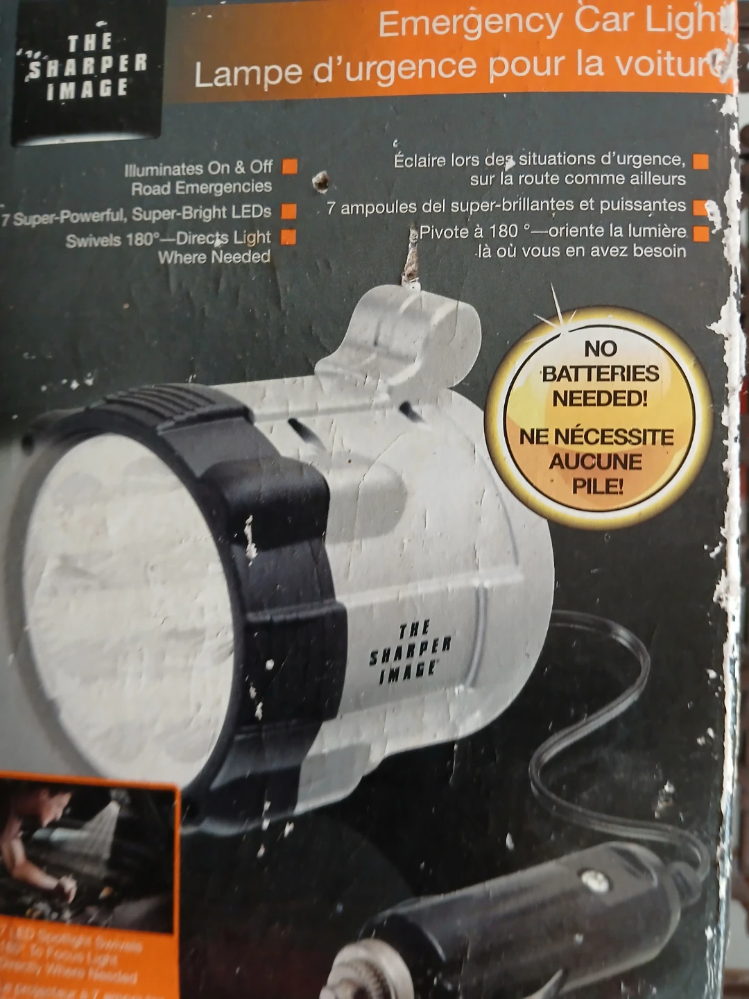 The Sharper Image Emergency Car Light. It's available. - photo 2