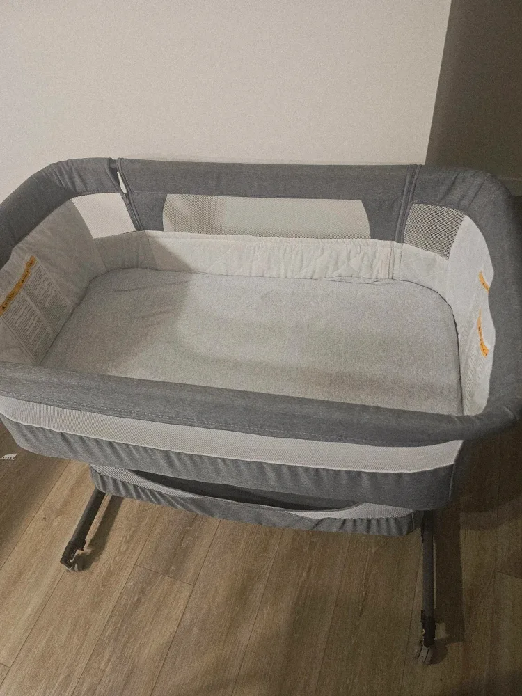 Grey Baby Bassinet