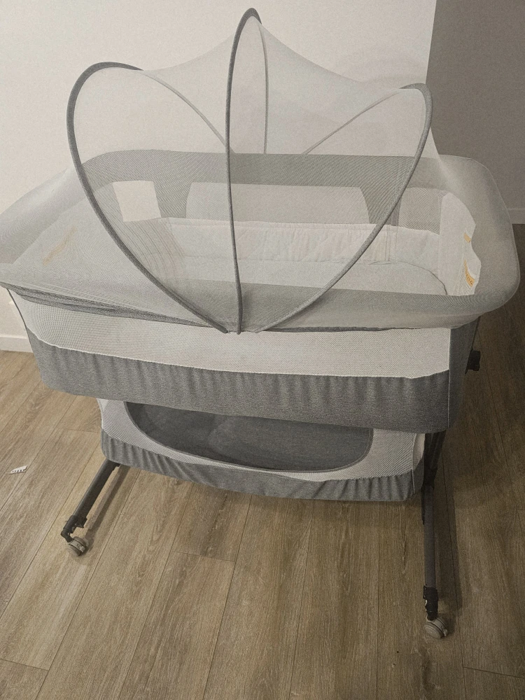 Grey Baby Bassinet - photo 2