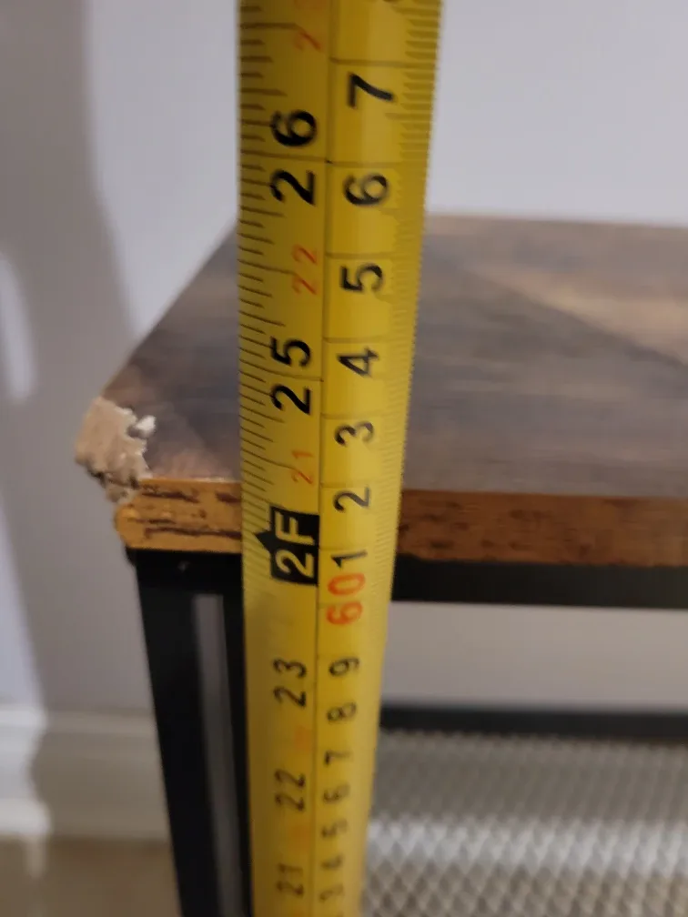 Brown & Black End Table #Cleanout image indicator(5)