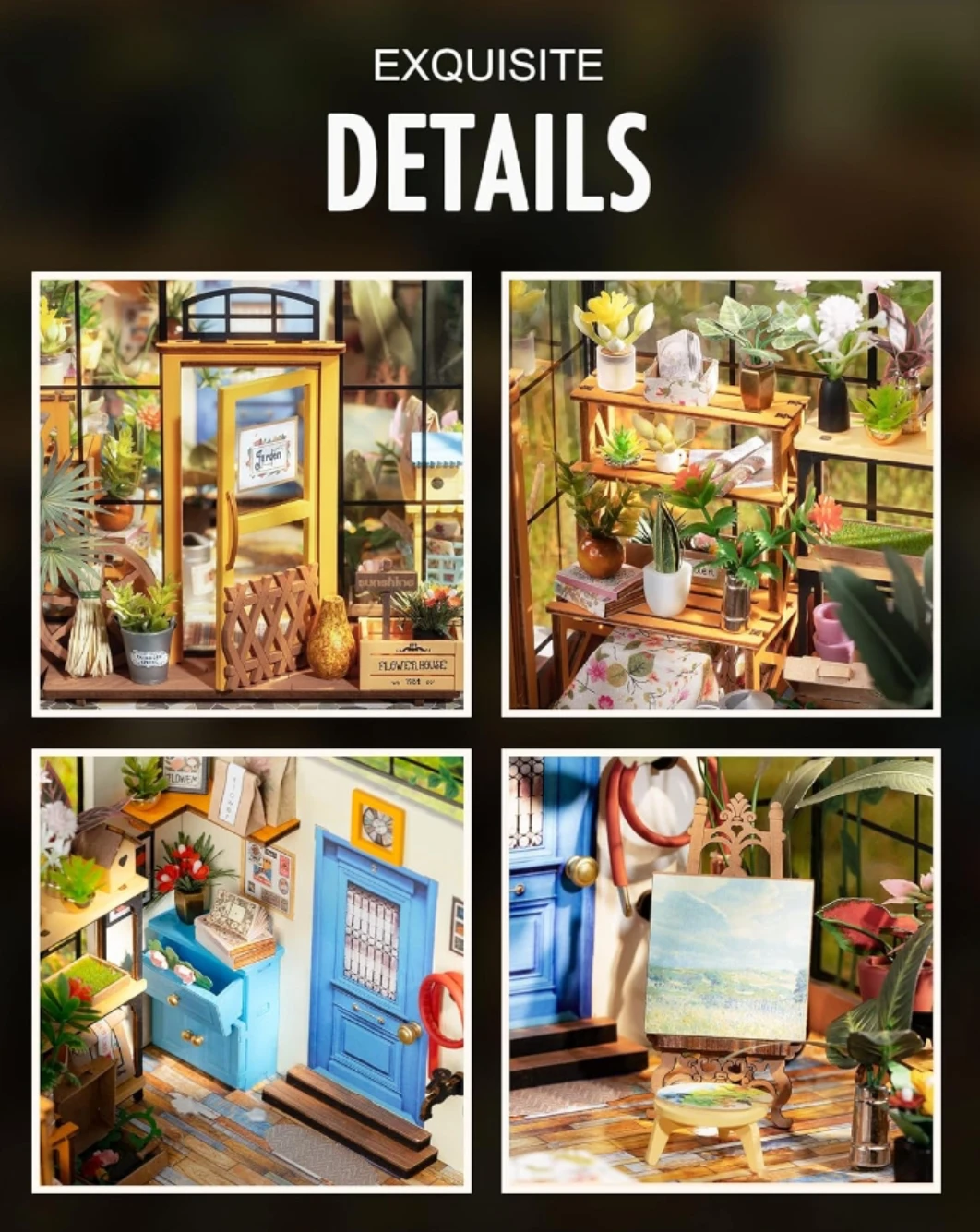 Rolife DIY Miniature House - Cathy's Flower House - photo 4