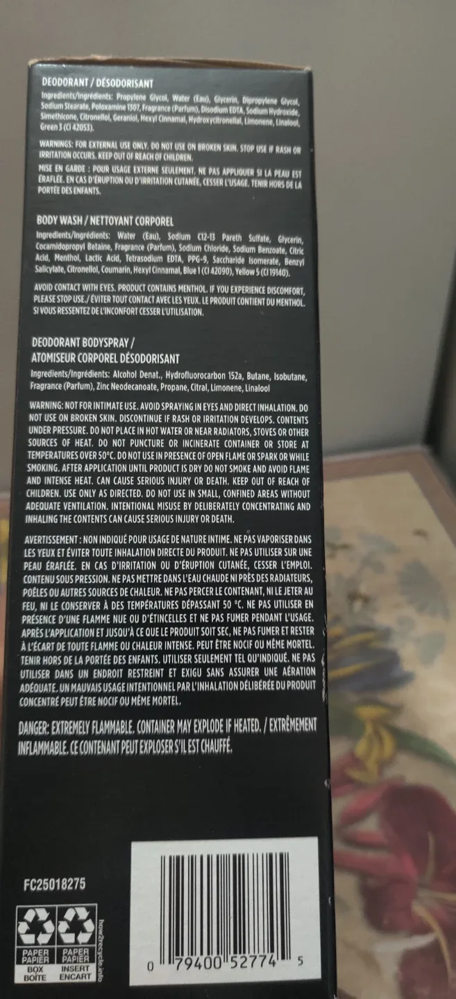 AXE 3 peice  Gift set image indicator(3)