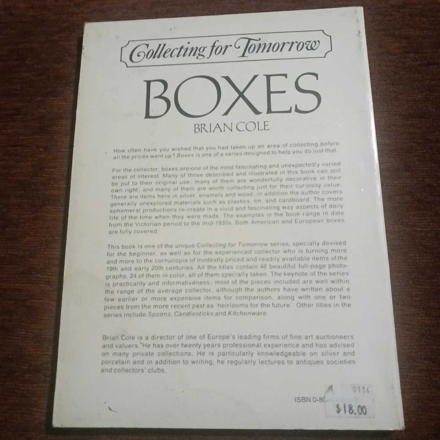 Collecting for Tomorrow: Boxes by Brian Cole image indicator(3)