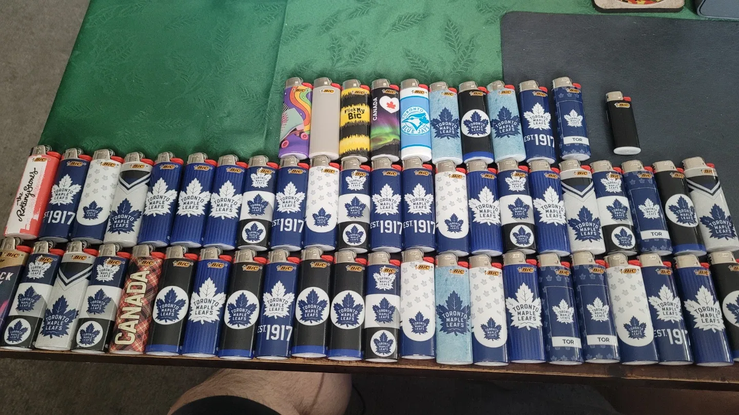 Bic Lighters - Toronto Maple Leafs & More!