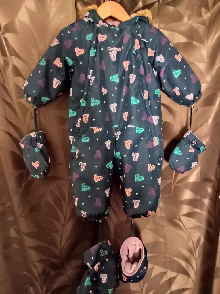 OshKosh B'gosh Snowsuit with Mittens & Booties